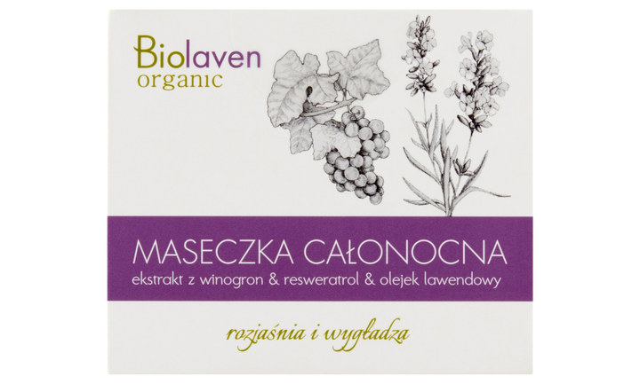 Maseczka do twarzy Biolaven całonocna 45 ml (5902249015997) - obraz 1