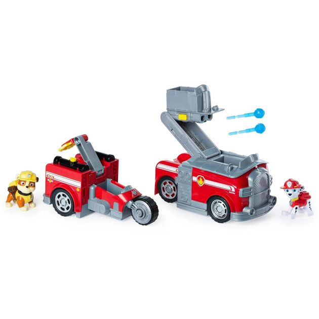 Paw patrol marshall's transforming fire cheap truck