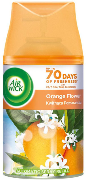 Wkład do automatycznego odświeżacza powietrza Air Wick Freshmatic Kwitnąca Pomarańcza 250 ml (3059943009066) - obraz 1