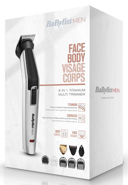 Тример Babyliss Titanium MT726E (3030050153125) - зображення 12