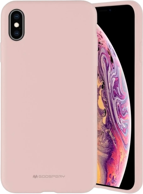 Панель Mercury Silicone для Apple iPhone 13 Pink Sand (8809824768385) - зображення 1