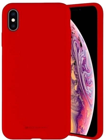Панель Mercury Silicone для Apple iPhone 14 Red (8809887821966) - зображення 1