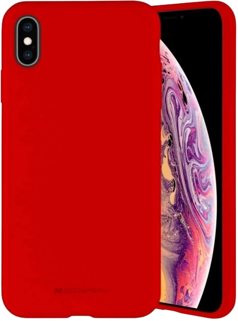 Etui Mercury Silicone do Apple iPhone 14 Plus Red (8809887824400) - obraz 1