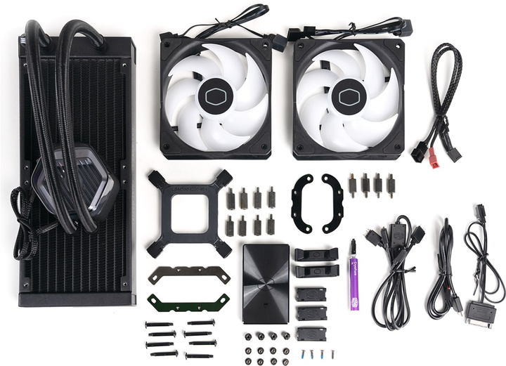Система жидкостного охлаждения Cooler Master MASTERLIQUID 240 ATMOS (MLX-D24M-A25PZ-R1) - изображение 7