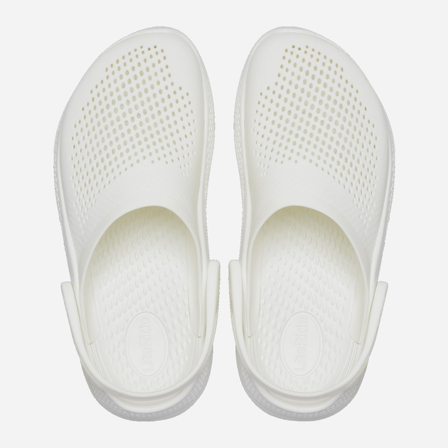 Chodaki męskie Crocs Literide 360 Clog CR206708-AWAW 43-44 (M10/W12) 28 cm Białe (191448911291) - obraz 5