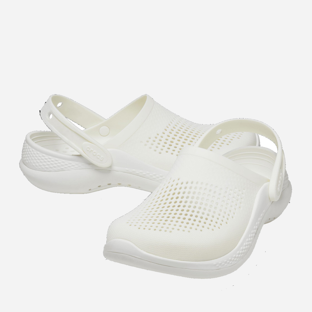 Chodaki męskie Crocs Literide 360 Clog CR206708-AWAW 48-49 (M13) 31 cm Białe (191448911321) - obraz 3