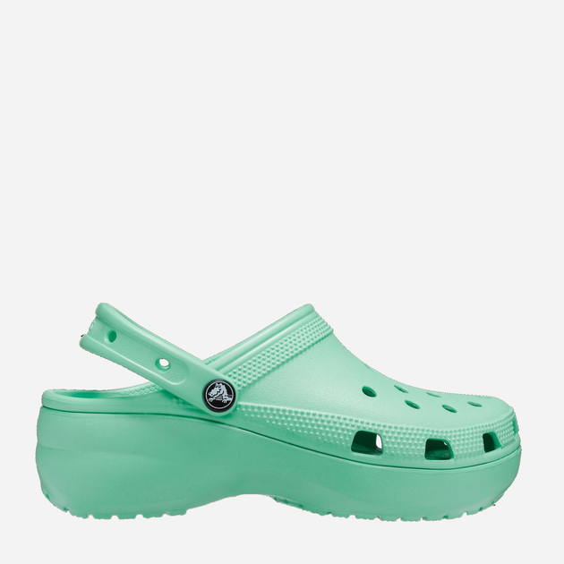 Chodaki damskie Crocs Classic Platform Clog W CR206750-JAST 41-42 (W10) 26 cm Miętowe (196265212729) - obraz 1