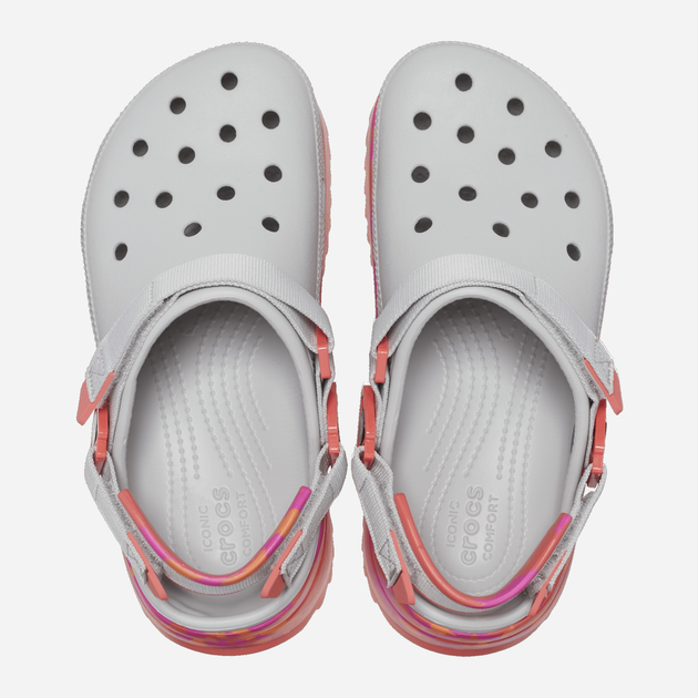 Жіночі крокси Crocs Classic Hiker Clog CR206772-ATMT 37-38 (M5/W7) 23 см Різнокольорові (196265315291) - зображення 4