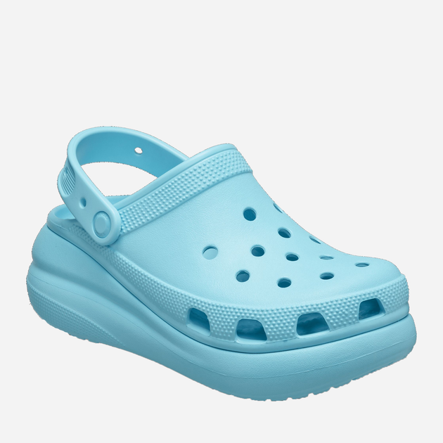 Жіночі крокси Crocs Classic Crush Clog CR207521-NEPT 42-43 (M9/W11) 25 см Світло-сині (196265304998) - зображення 2