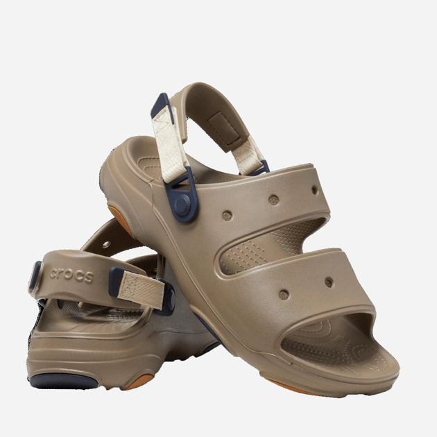 Sandały męskie Crocs Classic All-Terrain Sandal M CR207711-KHMT 42-43 (M9/W11) 27 cm Beżowe (196265267637) - obraz 2
