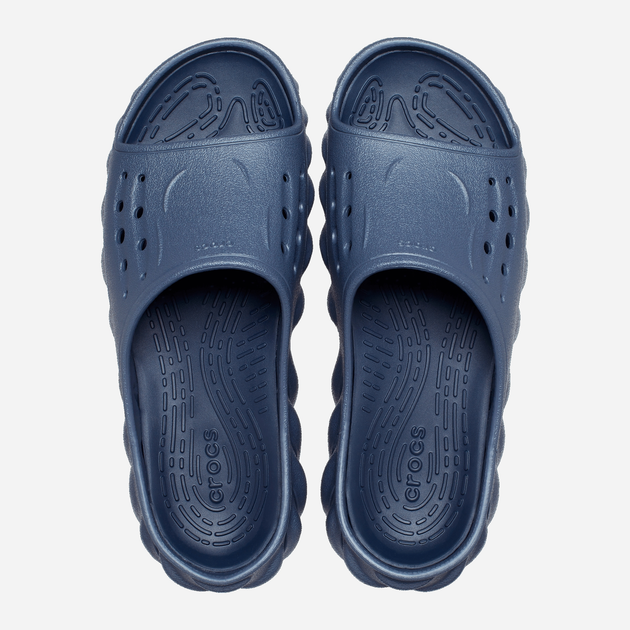 Жіночі шльопанці Crocs Echo Slide CR208170-STOR 38-39 (M6/W8) 24 см Темно-сині (196265264438) - зображення 4