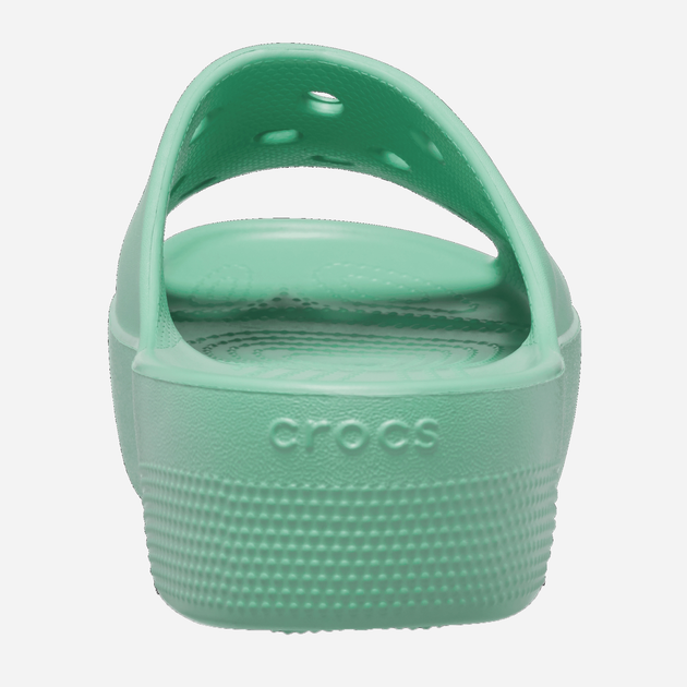 Жіночі шльопанці Crocs Classic Platform Slide W CR208180-JAST 42-43 (W11) 27 см М\\'ятні (196265242115) - зображення 3