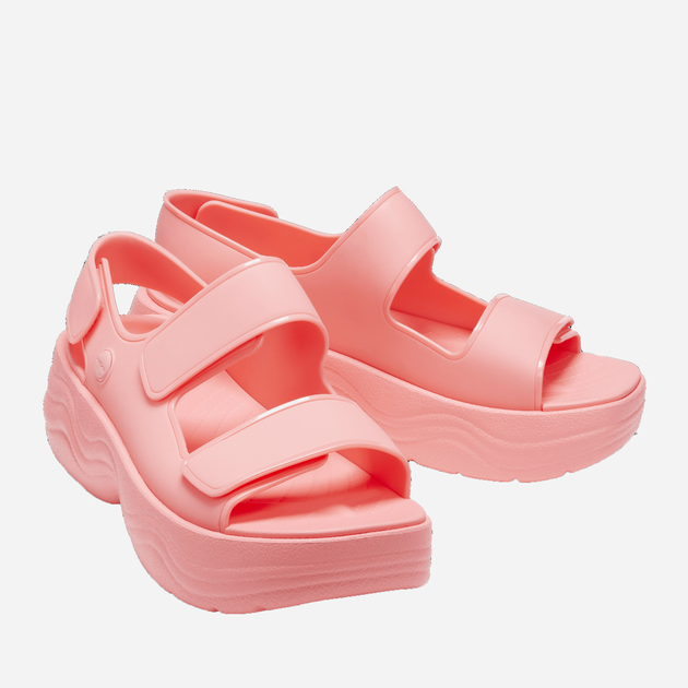 Sandały damskie na platformie Crocs Skyline Sandal W CR208183-GUAV 36-37 (W6) 22 cm Różowe (196265340910) - obraz 2