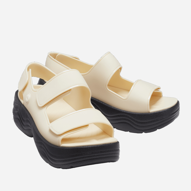 Жіночі сандалі Crocs Skyline Sandal W CR208183-VABK 34-35 (W5) 21 см Білий/Чорний (196265320103) - зображення 2