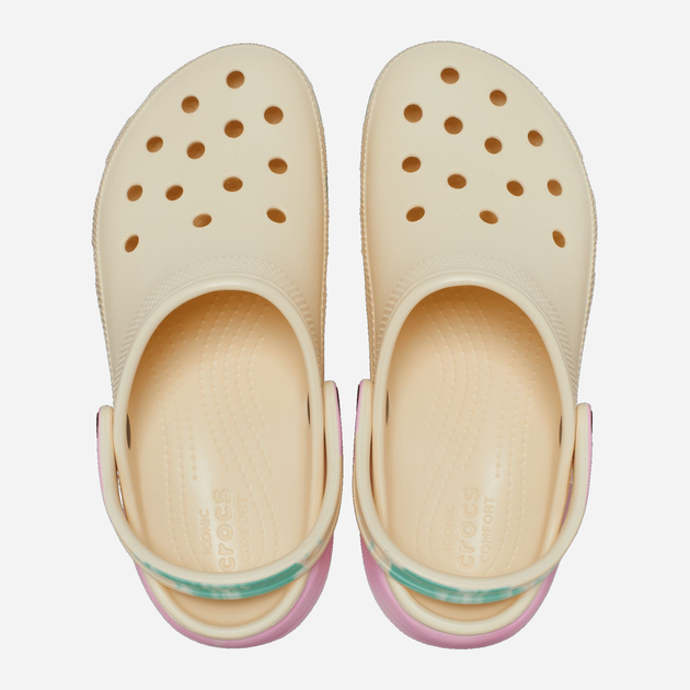 Жіночі крокси Crocs Classic Platform Ombre Clog W CR208278-VAMT 39-40 (W9) 25 см Різнокольорові (196265261055) - зображення 5