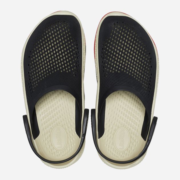 Chodaki damskie Crocs Literide 360 Ombre Marbl Clog CR208281-BKMI 38-39 (M6/W8) 24 cm Wielokolorowe (196265268535) - obraz 4
