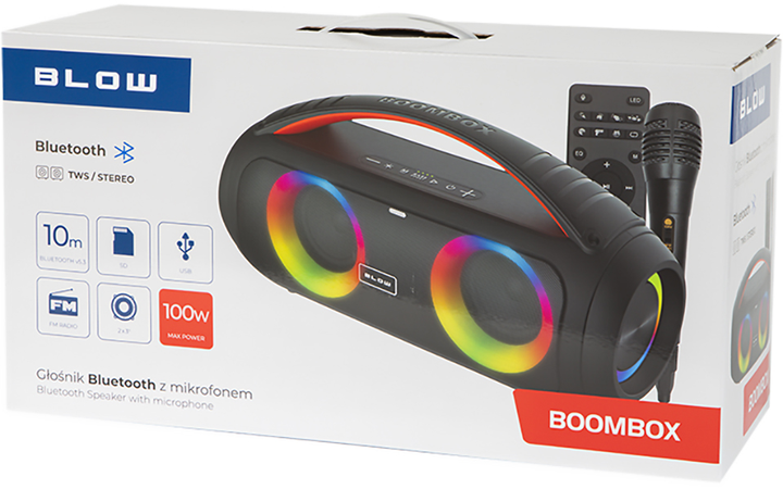 Głośnik przenośny Blow Boombox (5900804129110) - obraz 4