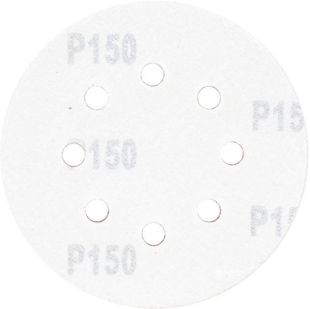 Шліфувальний круг Sigma 125 мм P150 10 шт. (9122681) - зображення 2