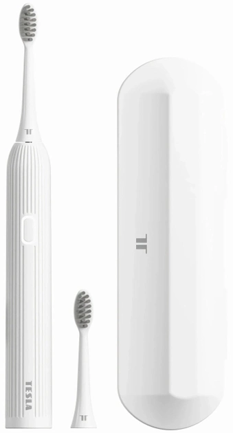 Elektryczna szczoteczka do zębów Tesla Smart Toothbrush Sonic TS200 Deluxe White (TSL-PC-TSD200W) - obraz 1