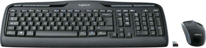 Комплект бездротовий Logitech MK330 Wireless Black (920-008533) - зображення 2