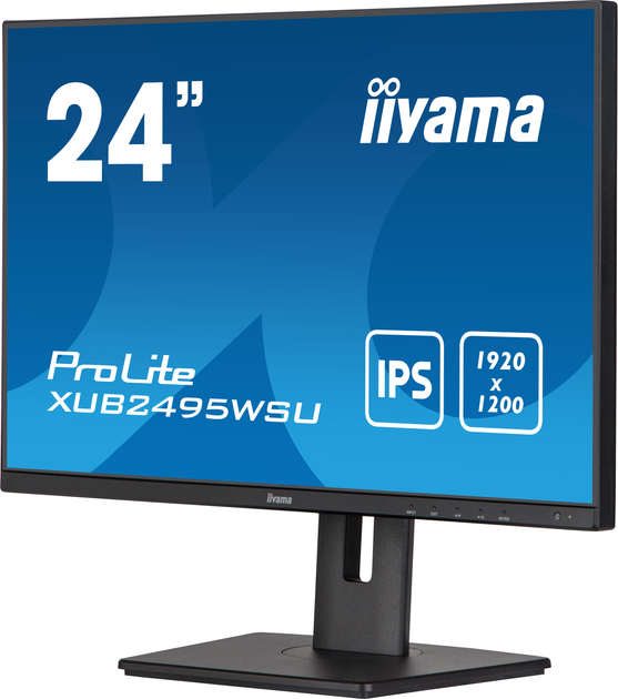 Monitor 24" iiyama ProLite XUB2495WSU-B5 - obraz 3
