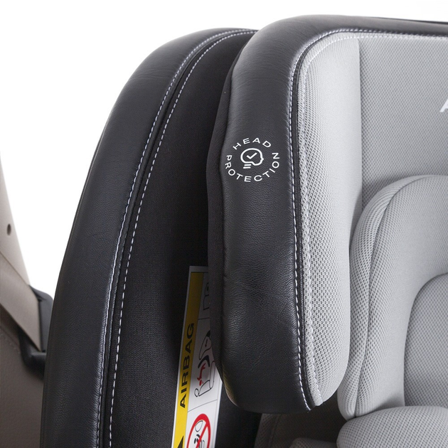 Детское универсальное автокресло CARRELLO Asteroid+ CRL-15801 Marble Grey ISOFIX группа 0+1/2/3 поворот на 360 та опорная стойка - изображение 4