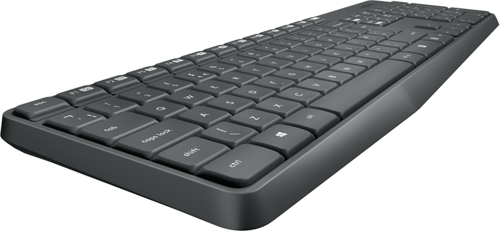 Zestaw bezprzewodowy Logitech MK235 USB 2.4 GHz Szary (920-007905) - obraz 5