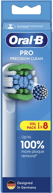 Насадки для електричної зубної щітки Oral-B Pro Precision Clean, 8 шт (8006540847459) - зображення 2