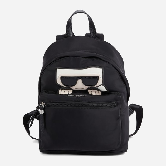 Рюкзак женский вмещает формат А4 Karl Lagerfeld 123235164 Черный ...