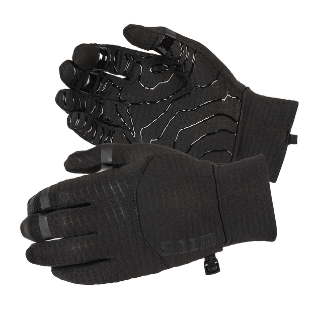 Рукавички тактичні 5.11 Tactical Stratos Stretch Fleece Gloves Black S (59801-019) - зображення 1