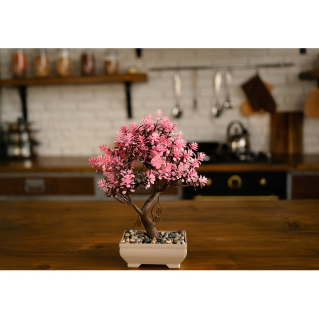 Искусственный цветок в горшке Decoramo, 18*24см, (DC-50) (65635-1 ...