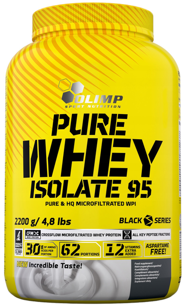 Protein Olimp Pure Whey Isolate 95 2.2 kg Czekolada (5901330025143) - obraz 1
