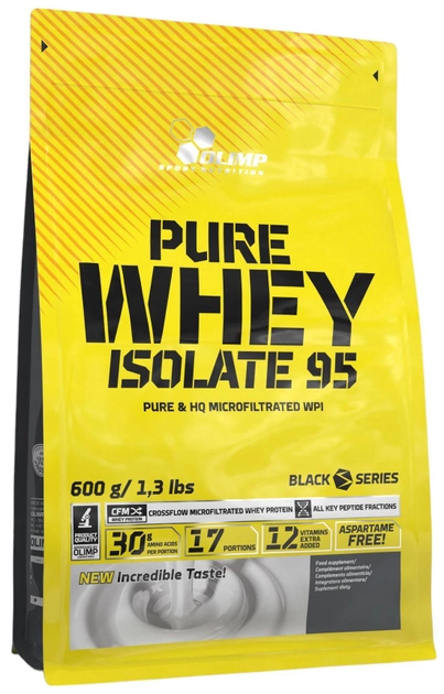 Протеїн Olimp Pure Whey Isolate 95 600 г Шоколад (5901330038525) - зображення 1