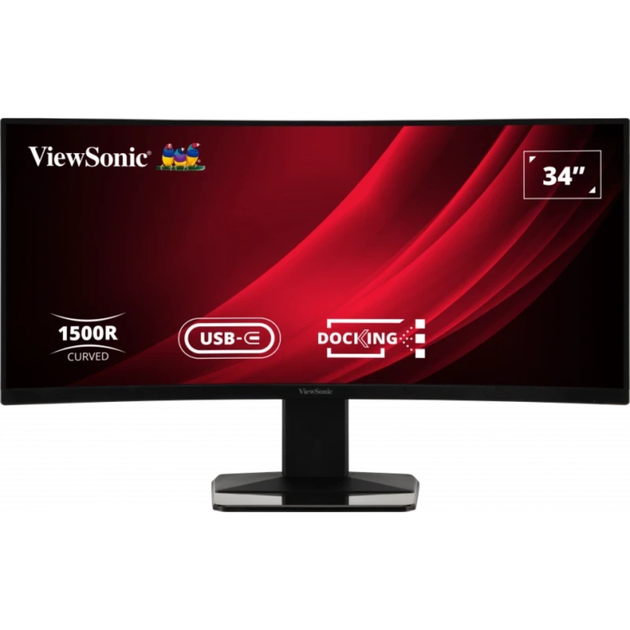 Монитор 34.1" ЖК ViewSonic VG3419C VA/3440х1440 безрамочный/изогнутый ...