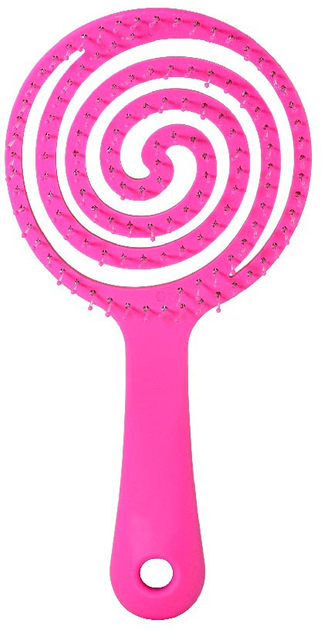 Szczotka Inter Vion Lollipop do włosów Różowa (5902704986718) - obraz 1