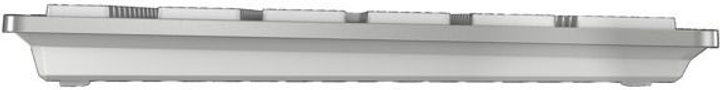 Комплект бездротовий Cherry DW 9100 Slim RF Wireless + Bluetooth White/Silver (JD-9100DE-1) - зображення 4