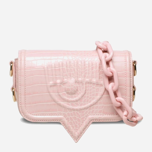 Сумка крос-боді жіноча Chiara Ferragni 74SB4BA2ZS728 Рожева (8052672353917) - зображення 4