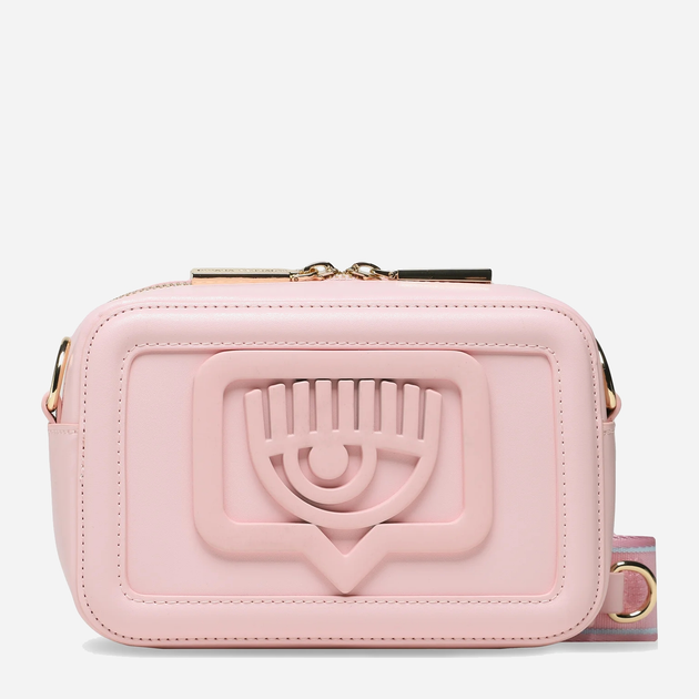 Torebka crossbody damska Chiara Ferragni 74SB4BB5ZS730 Różowa (8052672427588) - obraz 1