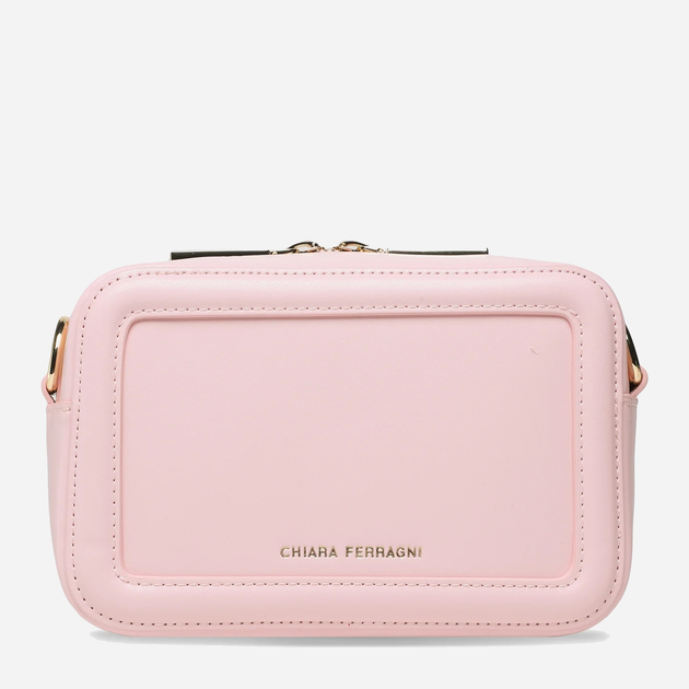 Torebka crossbody damska Chiara Ferragni 74SB4BB5ZS730 Różowa (8052672427588) - obraz 2