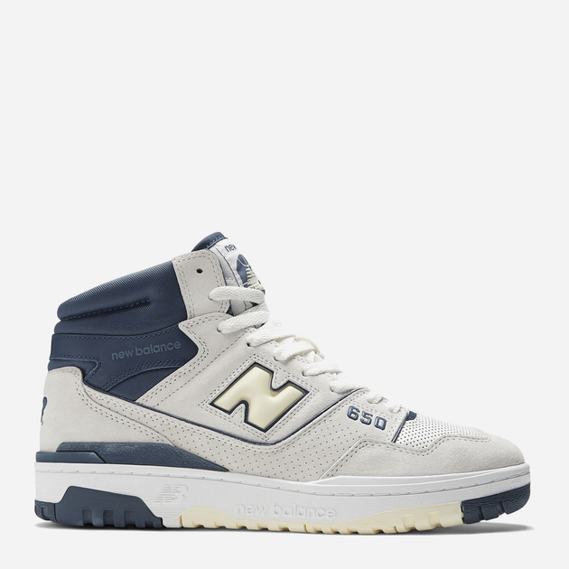 Tenisówki męskie wysokie New Balance 650 BB650RVN 40 (7US) 25 cm Jasnoszare (196652922613) - obraz 1