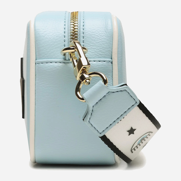Сумка крос-боді жіноча Chiara Ferragni 74SB4BO3ZS735 Блакитна (8052672427236) - зображення 3