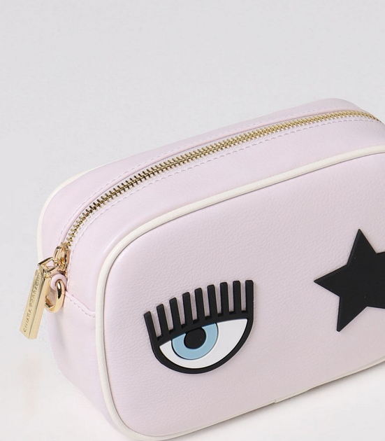 Torebka crossbody damska Chiara Ferragni 74SB4BO3ZS735 Różowa (8052672352415) - obraz 3
