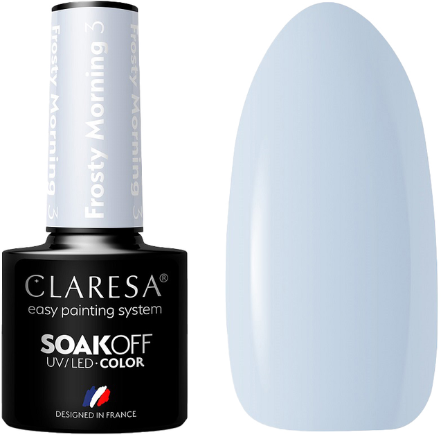 Гель-лак для нігтів Claresa Soak Off UV/LED Frosty Morning 3 5 г (5903819808803) - зображення 1