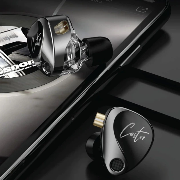 Навушники Knowledge Zenith Castor (Harman Bass) Mic Black