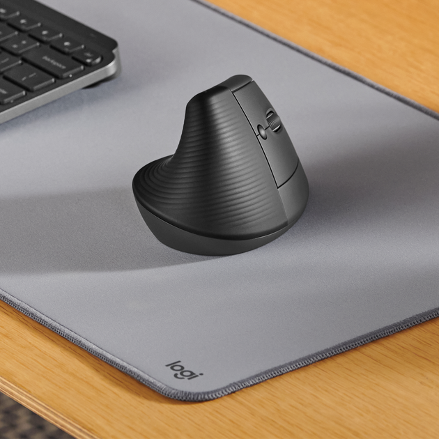 Миша Logitech Lift for Business Wireless/Bluetooth Graphite (910-006494) - зображення 5