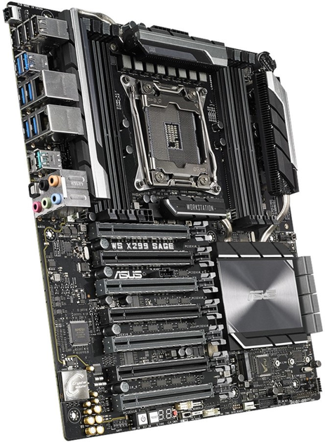 Płyta główna ASUS WS X299 SAGE/10G (s2066, Intel X299, PCIEx16) - obraz 2