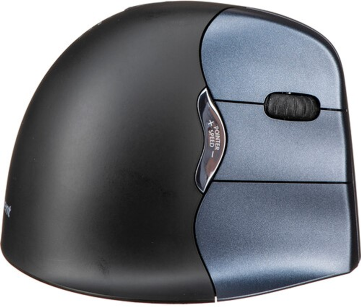 Мышь Evoluent VerticalMouse 4 Wireless Black/Blue (VM4RW) - изображение 1