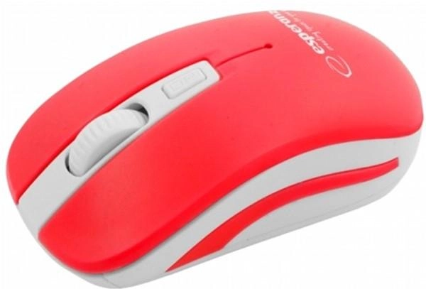 Mysz Esperanza EM126WR Wireless Biało-czerwona (EM126WR) (EM126WR) - obraz 1