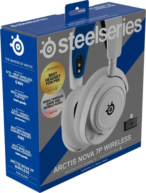 Steel series ARCTIS NOVA  7P  ワイヤレス SteelSeries スティールシリーズ Arctis Nova 7P Wireless 無線