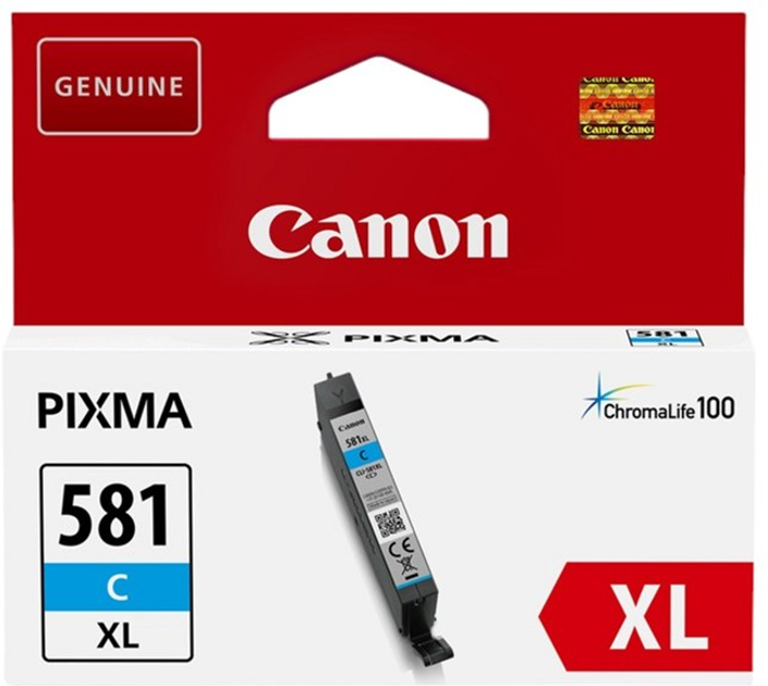Картридж Canon CLI-581XL Cyan (4549292087017) - зображення 1